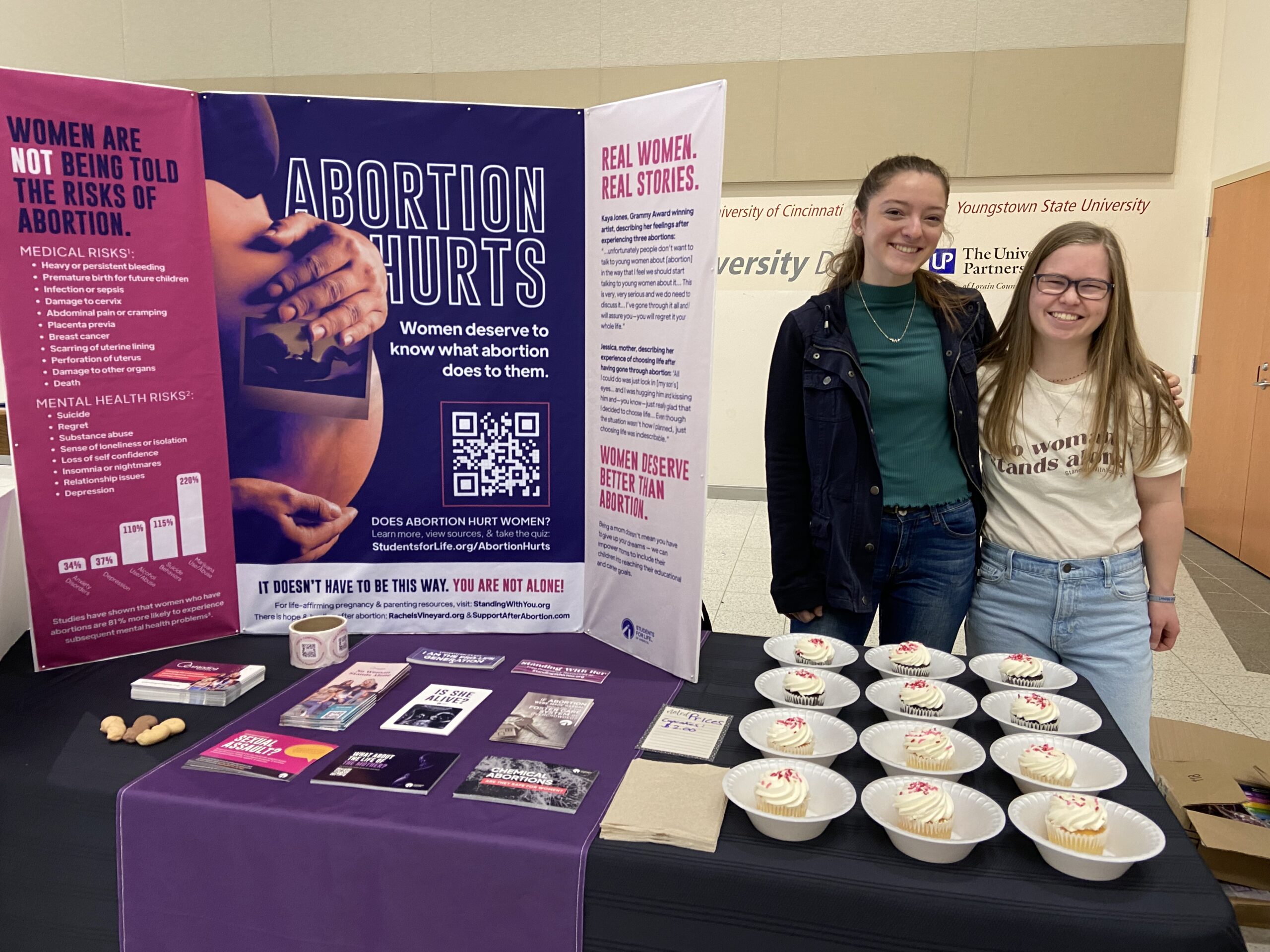 Lorain County Community College Students for Life Named Standing With You Group of the Month for February! 